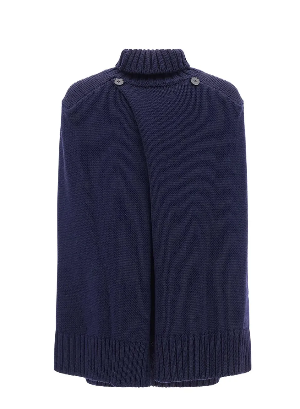 Jil Sander Turtleneck Ribbed Knit Jumper