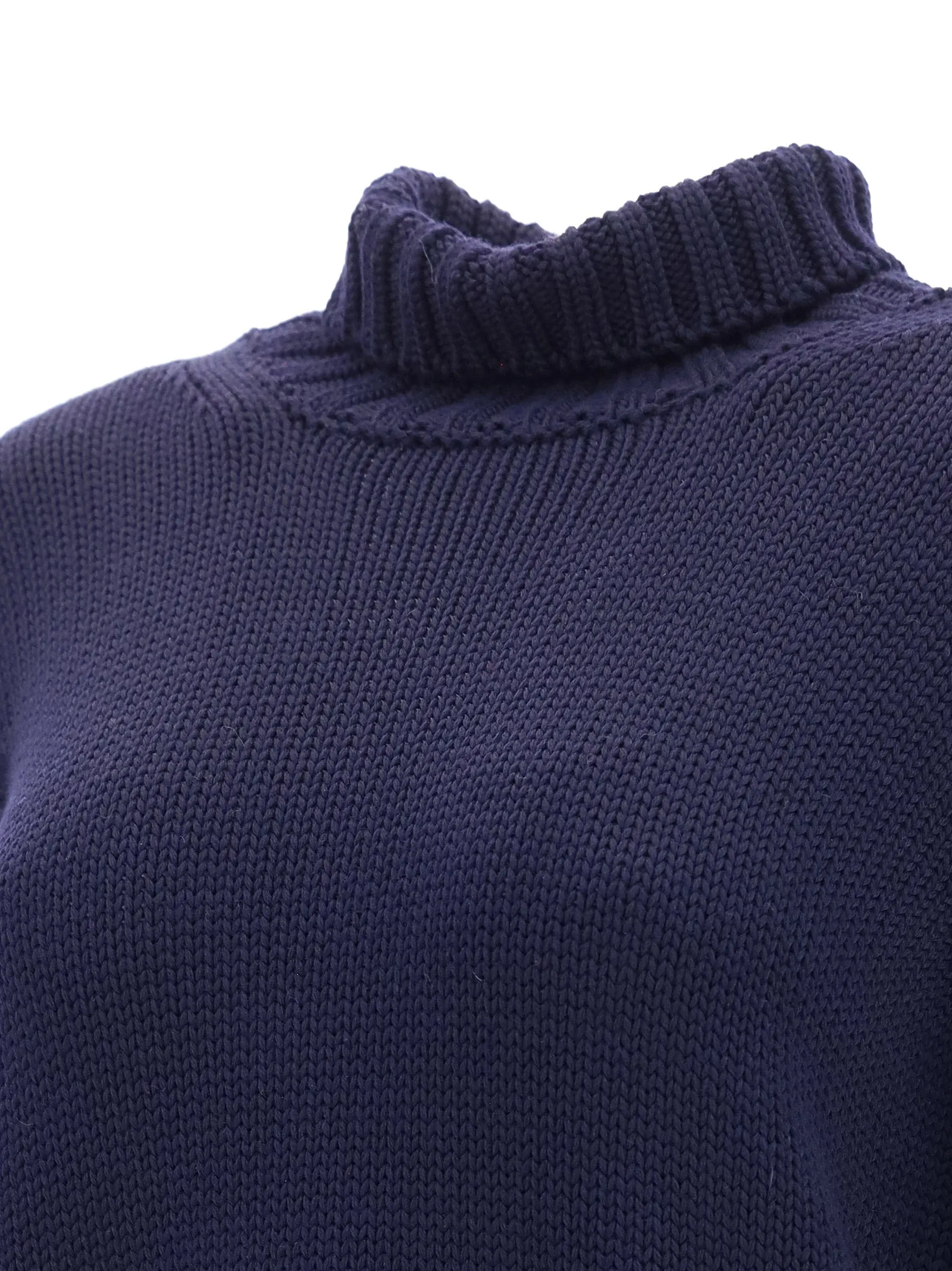 Jil Sander Turtleneck Ribbed Knit Jumper