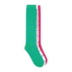 JW Anderson 3 Pack Logo Intarsia Socks