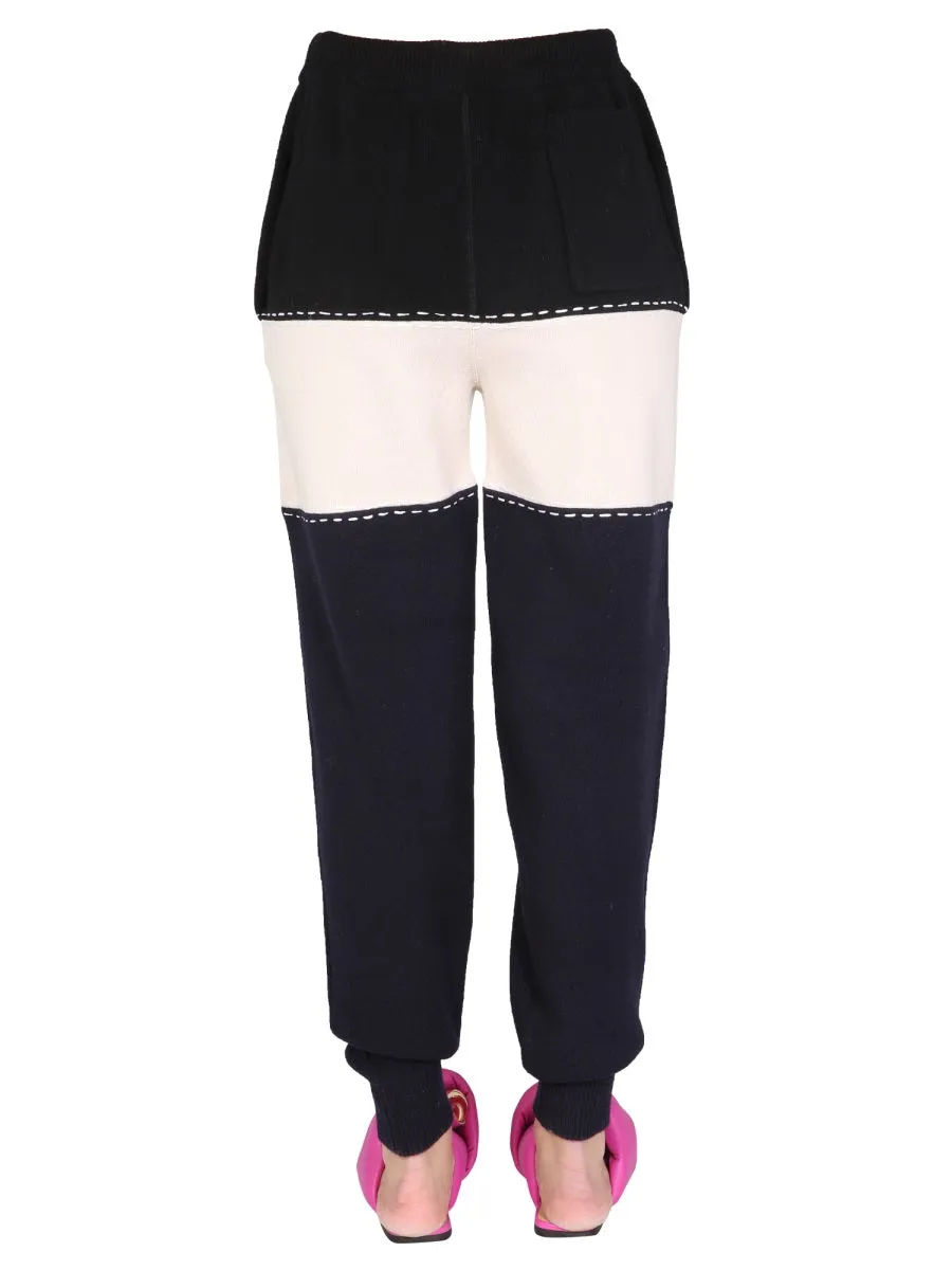 JW Anderson Colorblock Drawstring Trousers