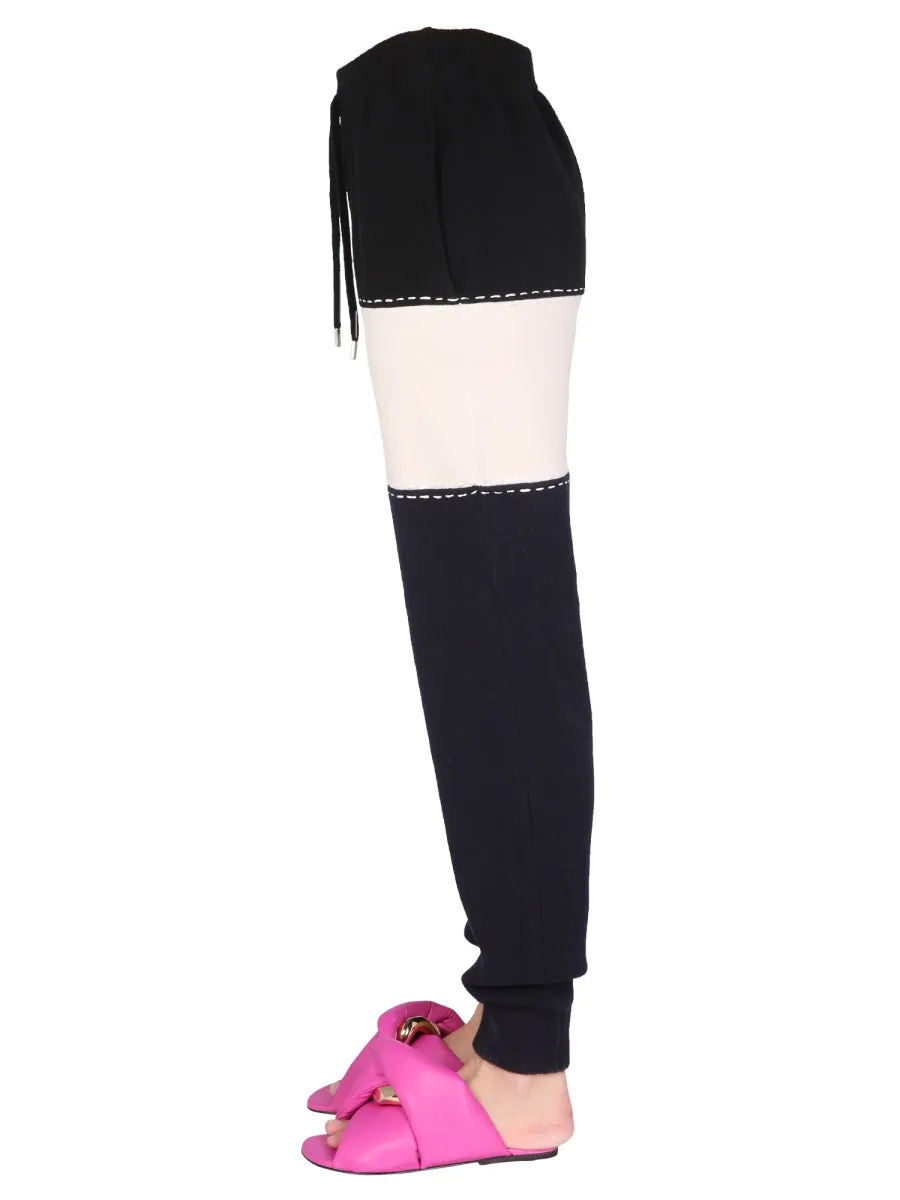 JW Anderson Colorblock Drawstring Trousers