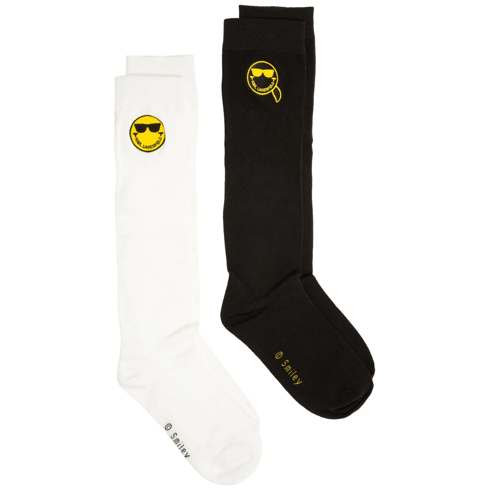 Karl Lagerfeld X Smileyword Knee High Socks