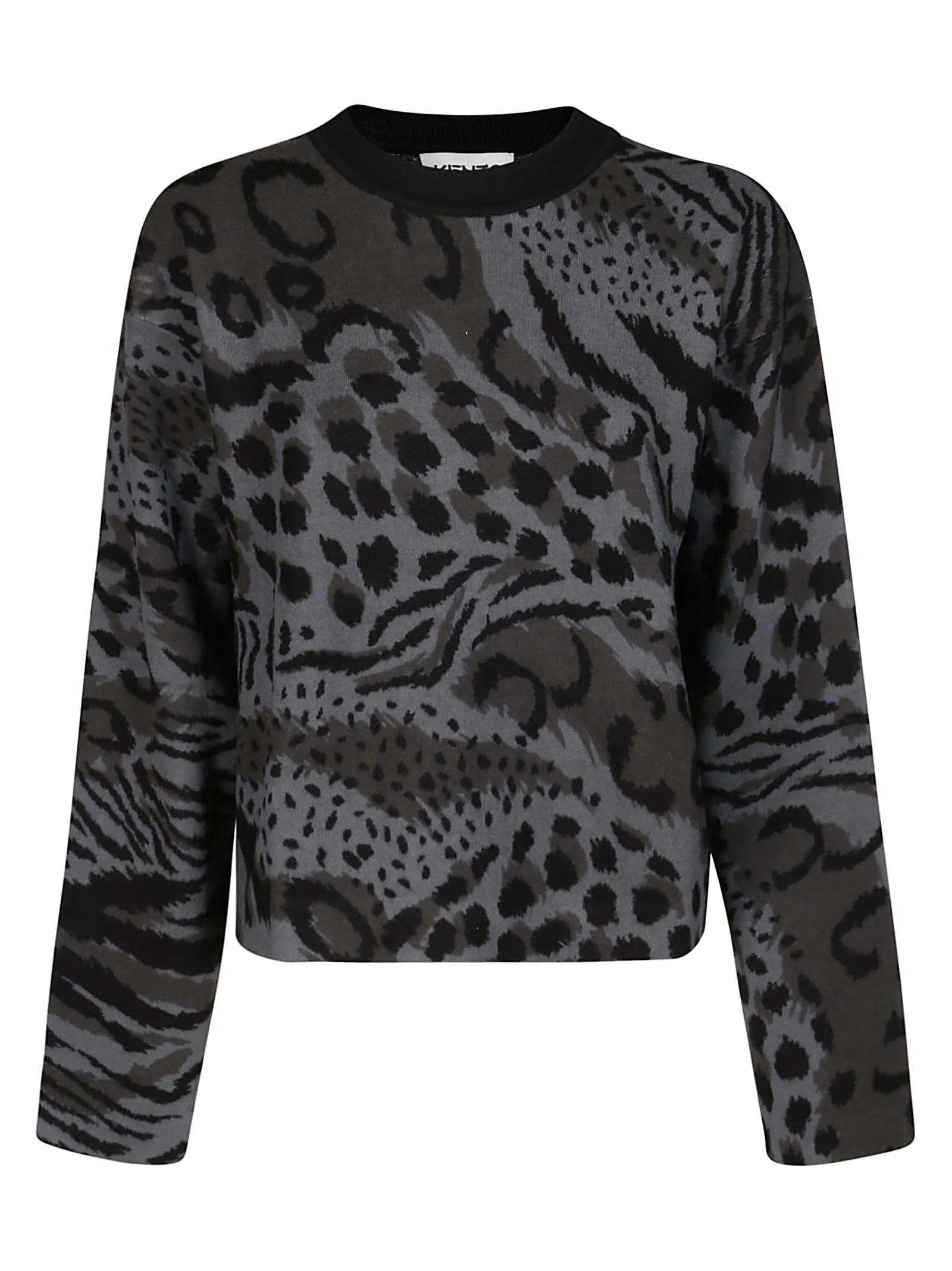 Kenzo Animal Print Knit Jumper
