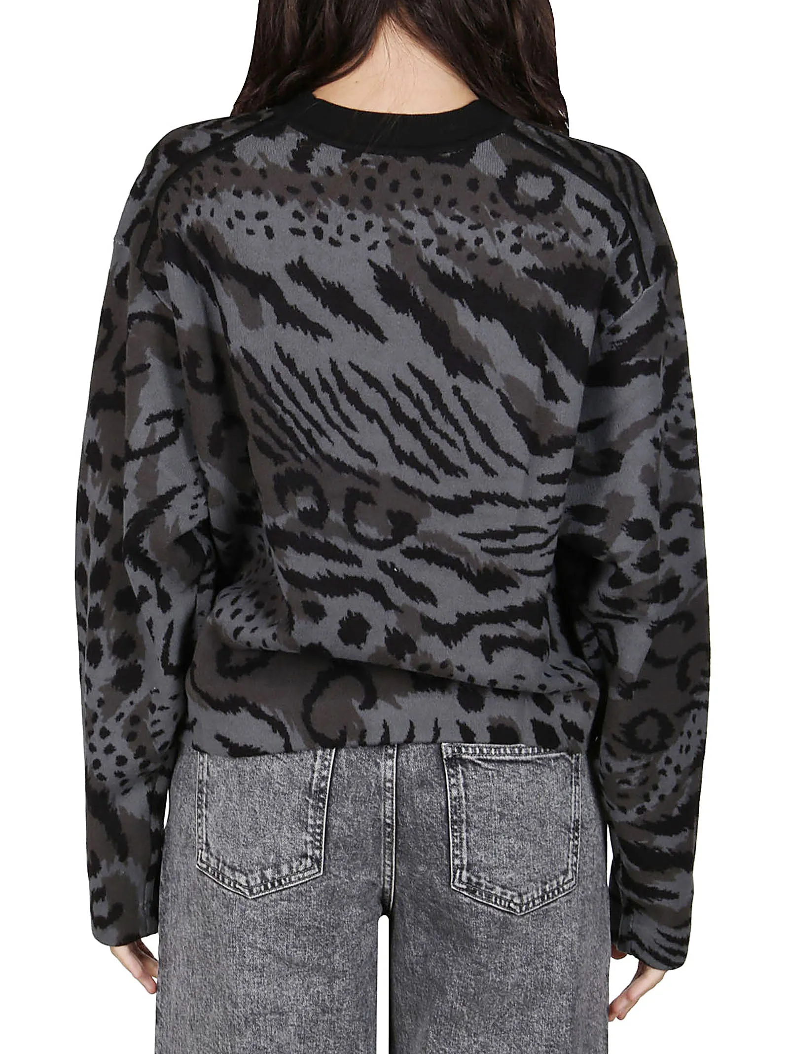 Kenzo Animal Print Knit Jumper