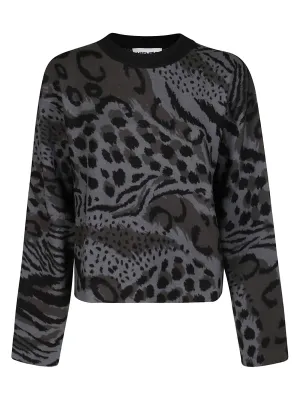 Kenzo Animal Print Knit Jumper