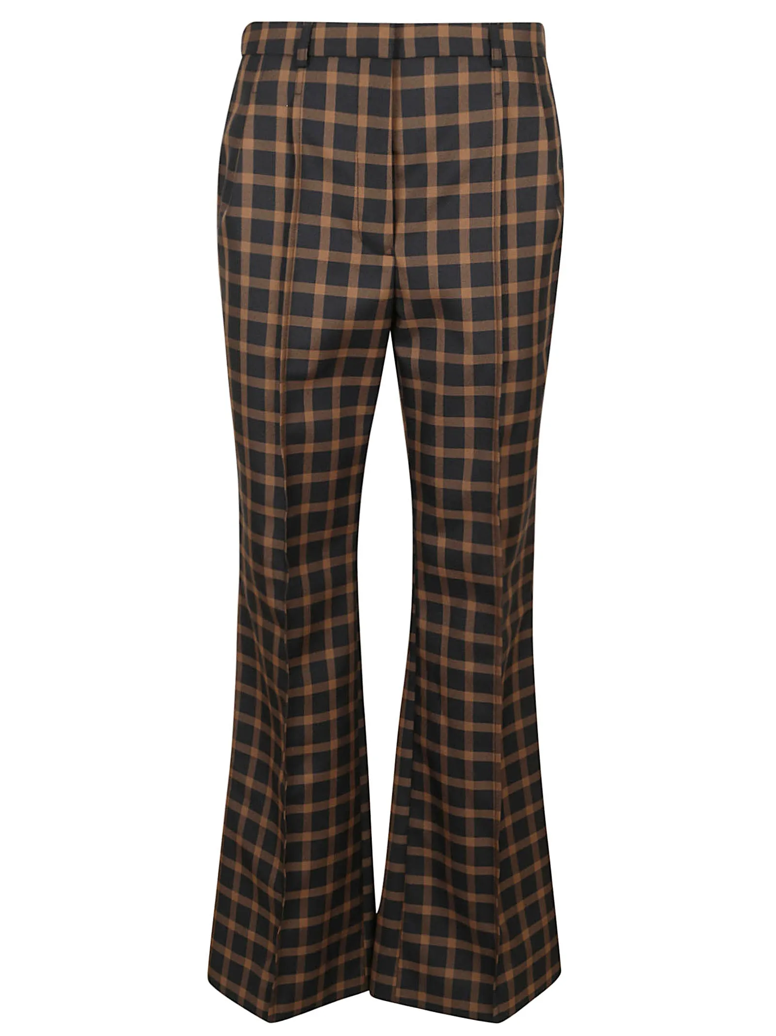 Kenzo Checked Flared Pants