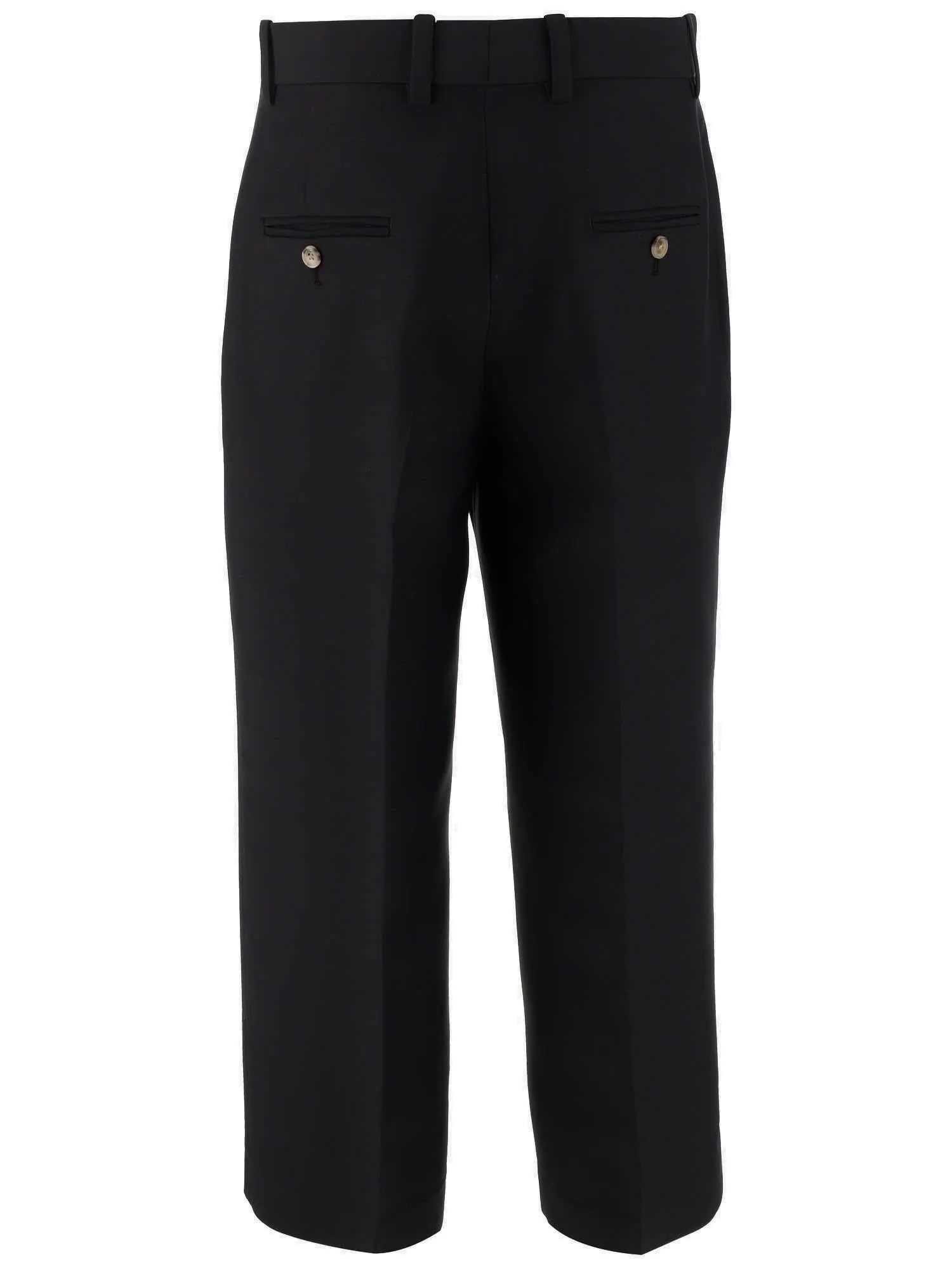 Khaite High Waist Cropped Pants