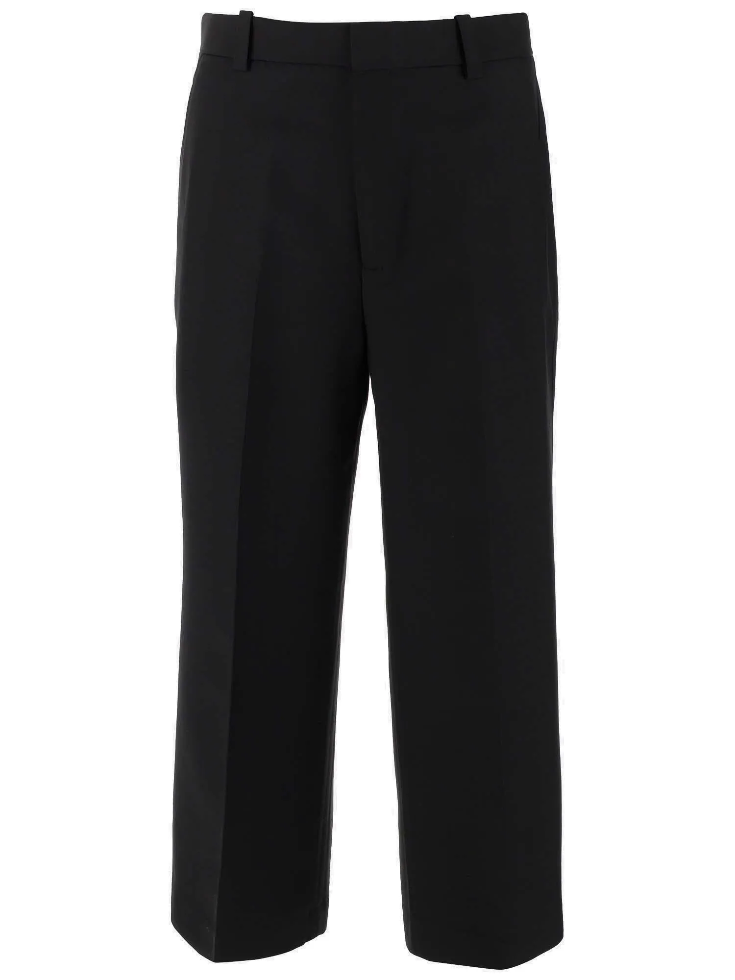 Khaite High Waist Cropped Pants