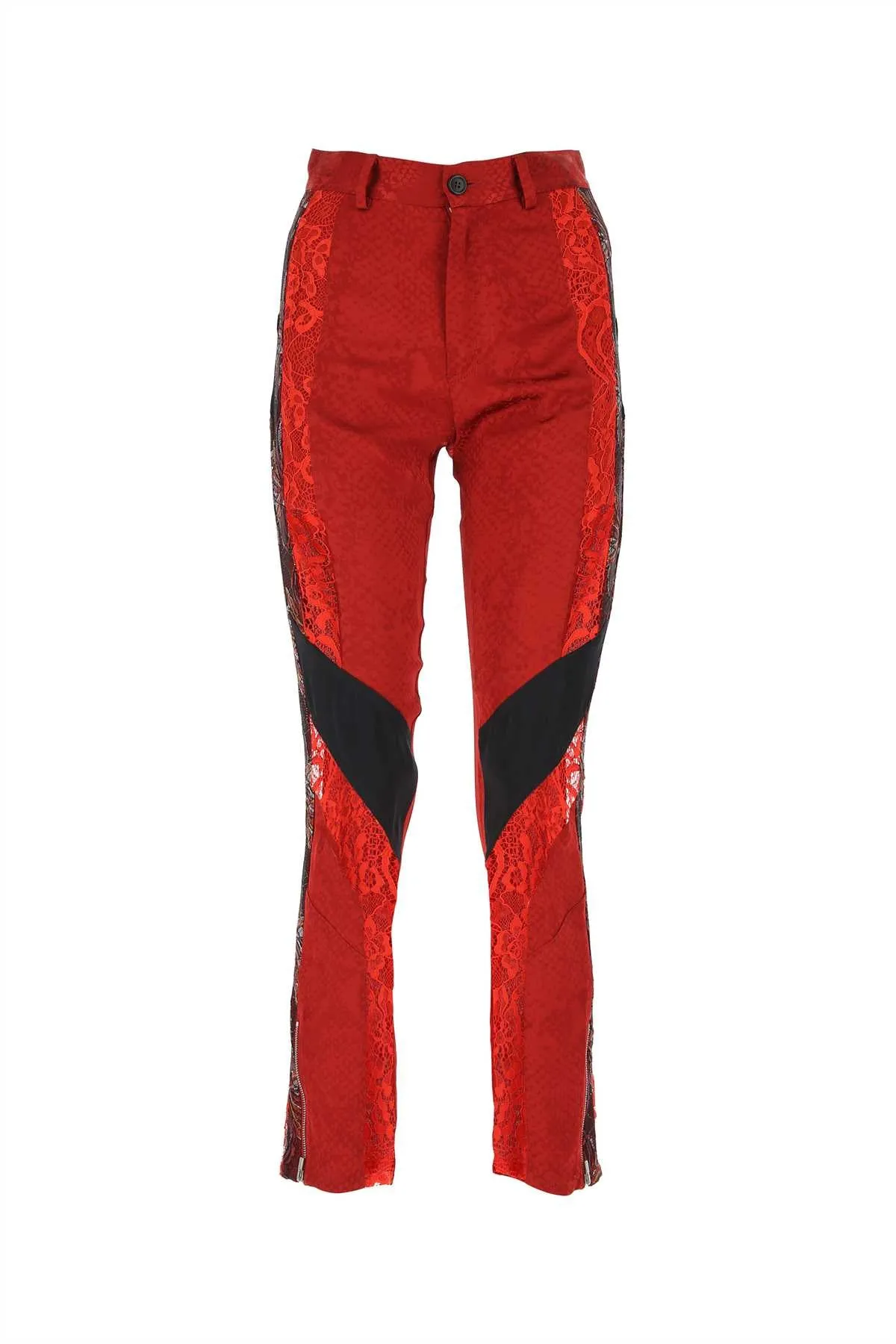 Koch Panelled Straight-Leg Pants