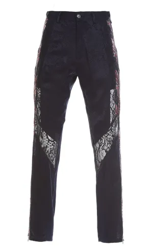 Koch Panelled Straight-Leg Pants