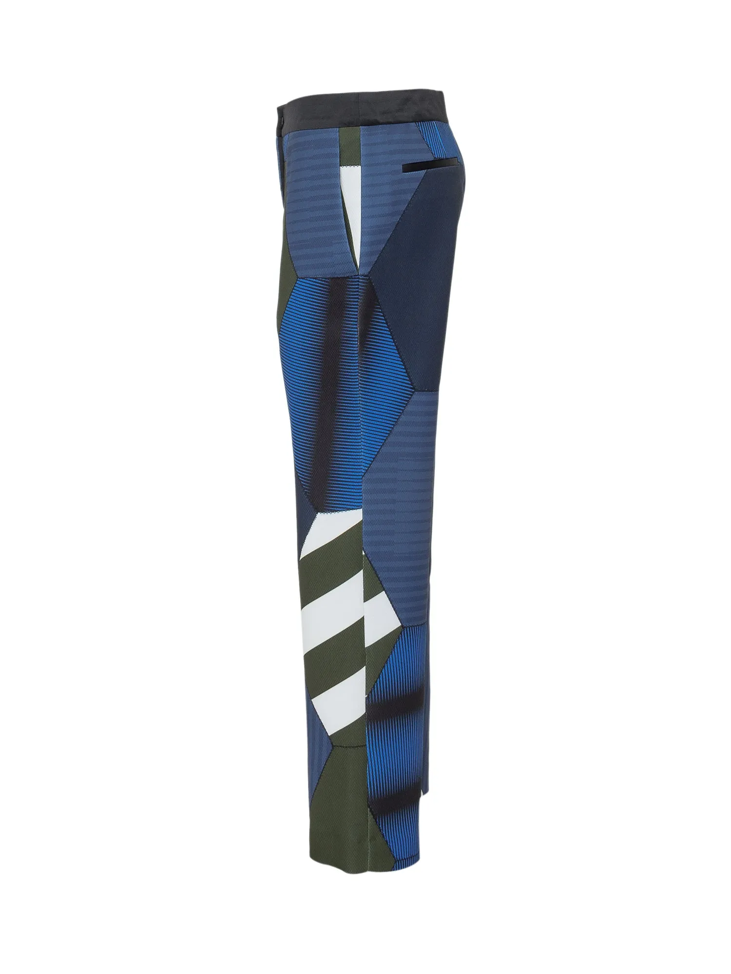 Koch Patchwork Straight-Leg Pants