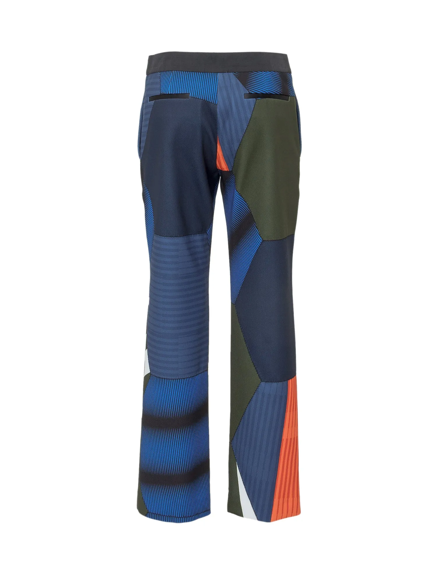 Koch Patchwork Straight-Leg Pants
