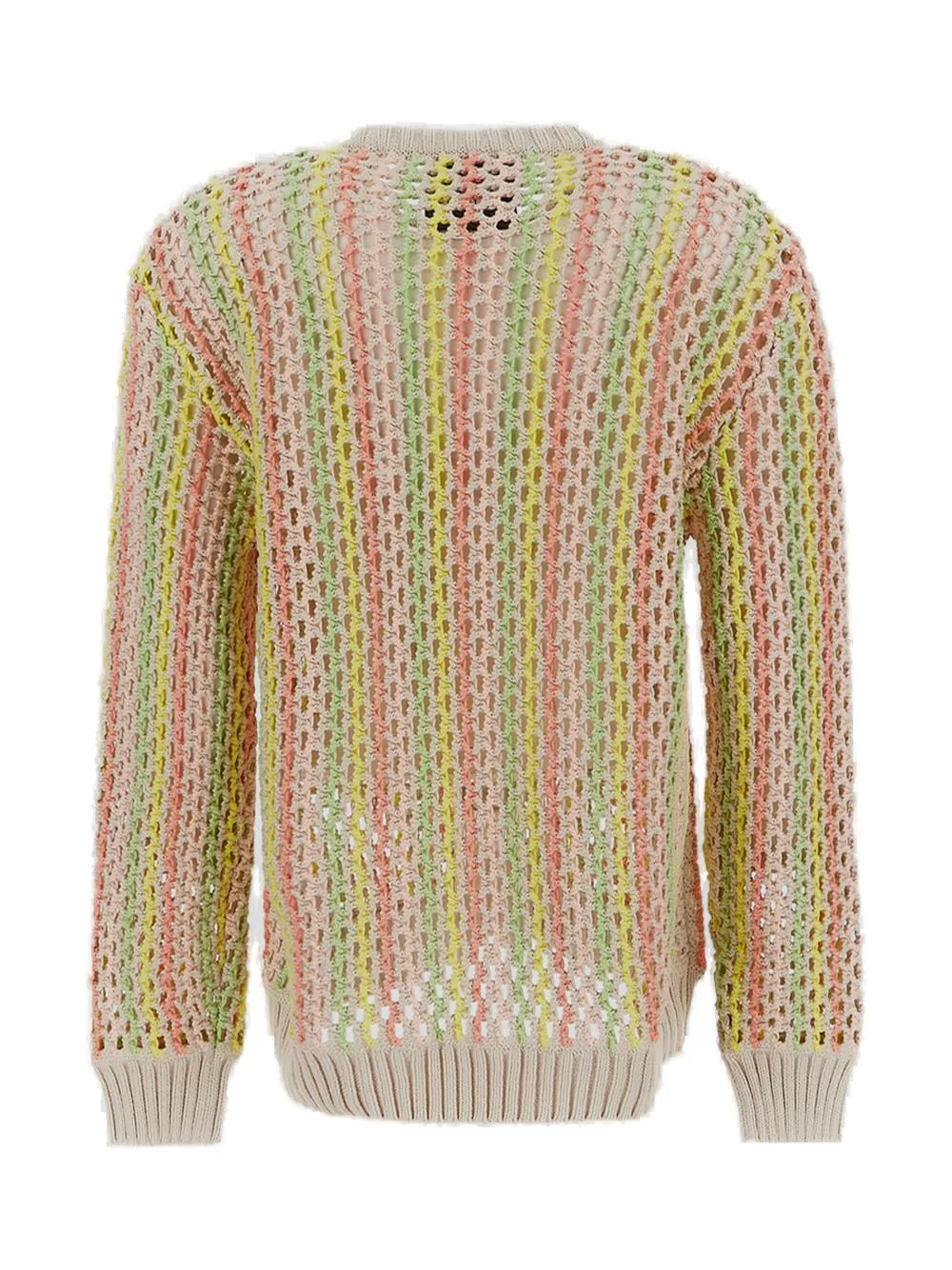 Koch Ribbed-Knit Crewneck Jumper