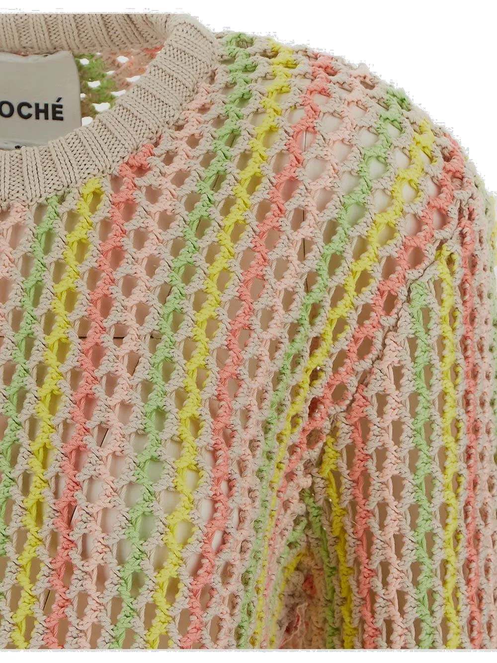 Koch Ribbed-Knit Crewneck Jumper