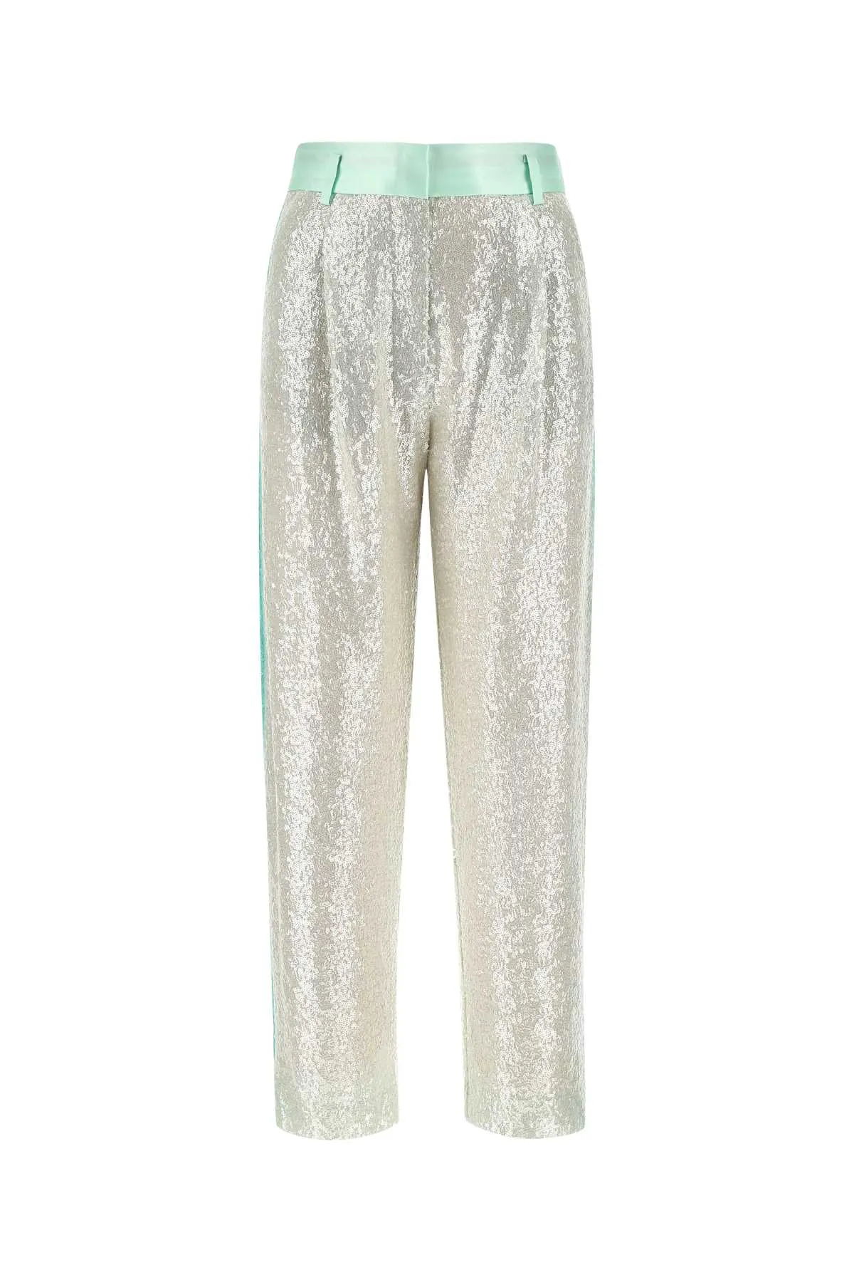 Koch Satin Trim Sequinned Trousers