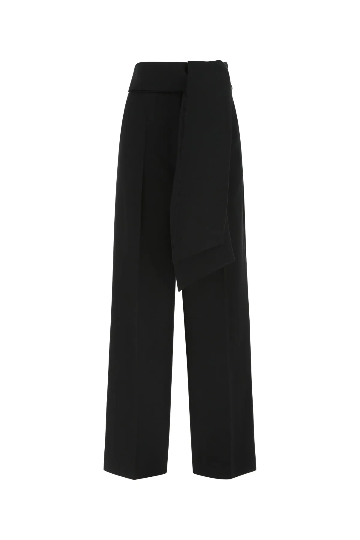Lanvin Tie-Waist Palazzo Pants