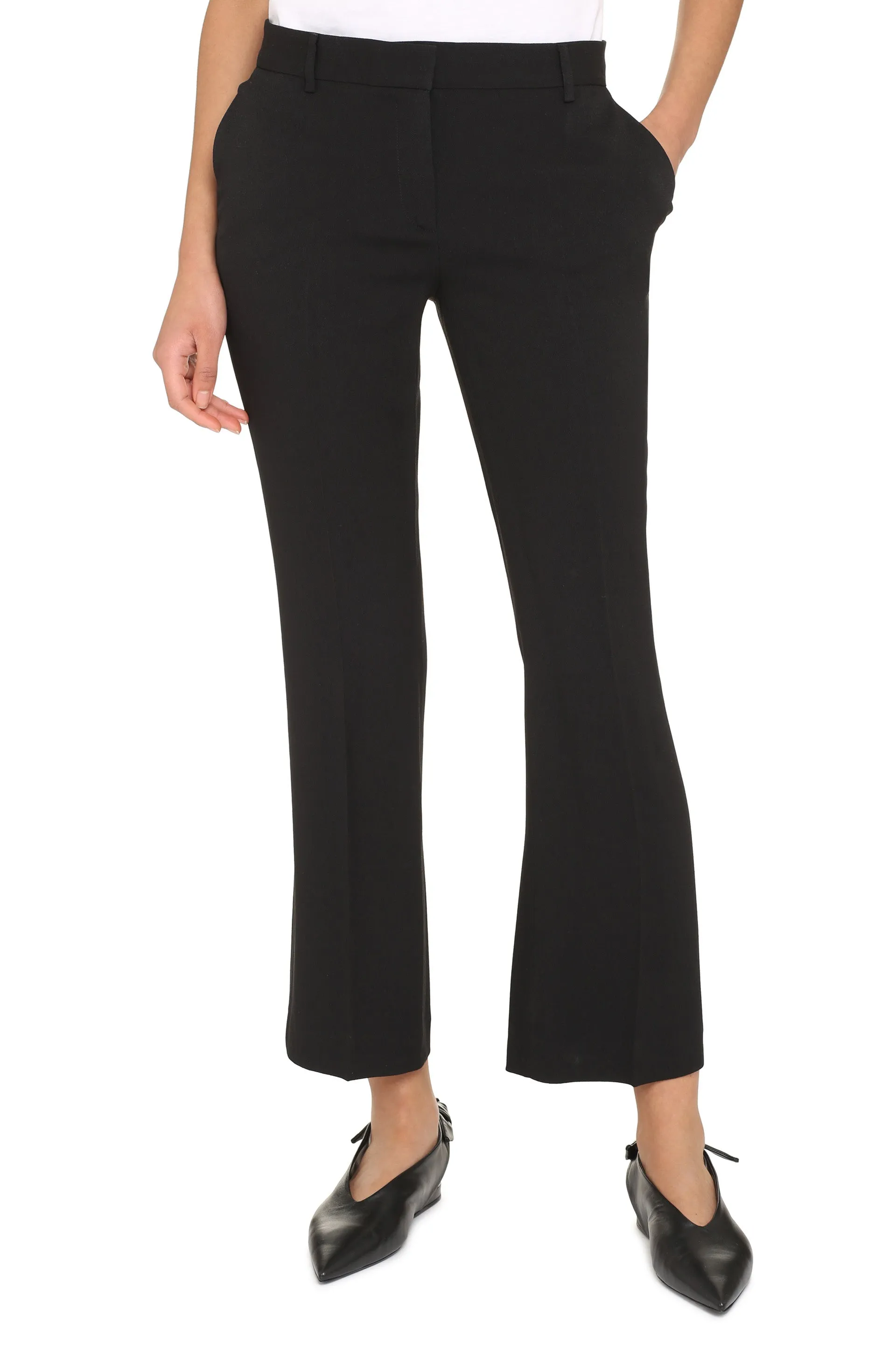 L'Autre Chose Flared Tailored Pants