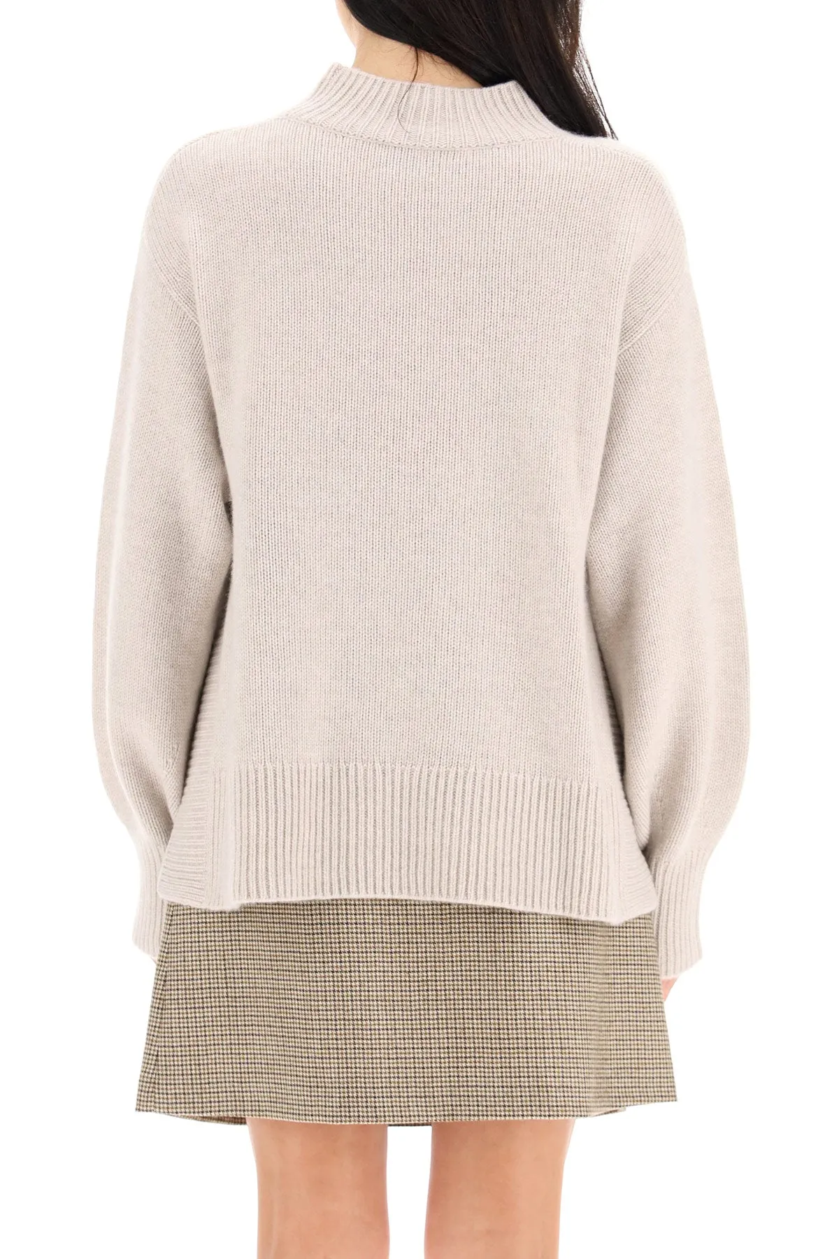 Le Kasha High Neck Ribbed Sweater