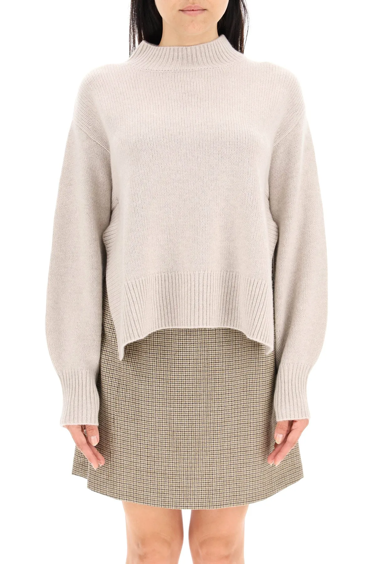 Le Kasha High Neck Ribbed Sweater