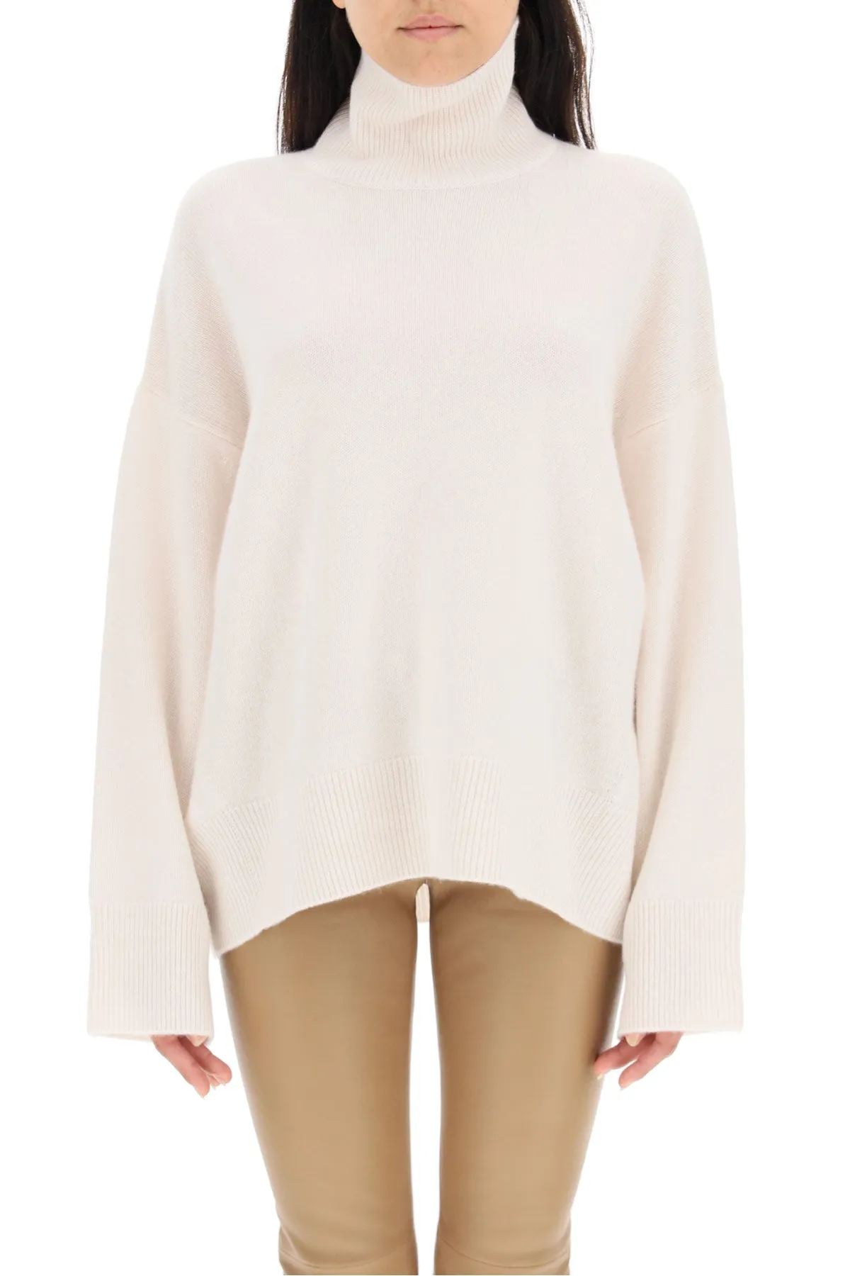 Le Kasha Roll Neck Pullover Sweater