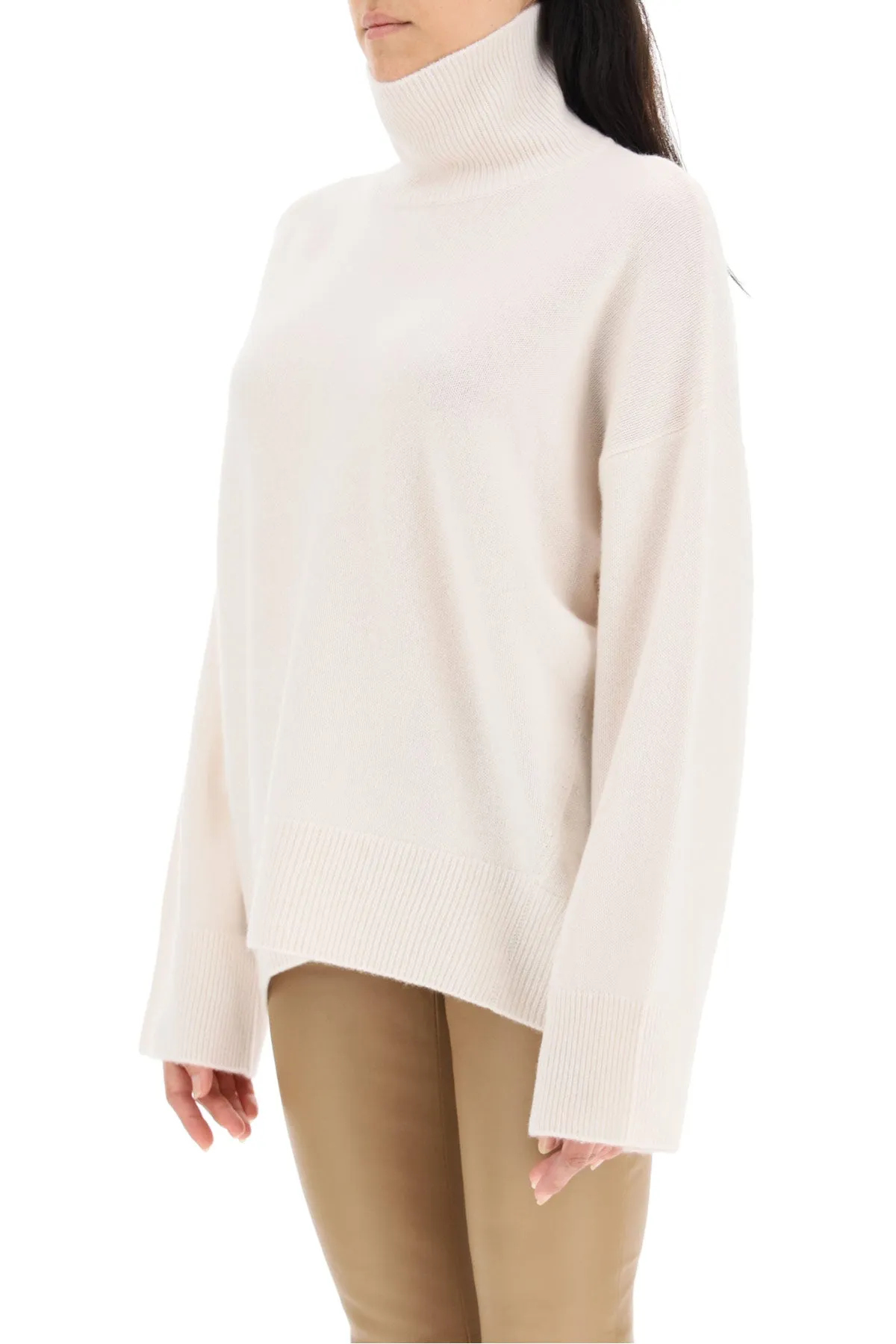 Le Kasha Roll Neck Pullover Sweater