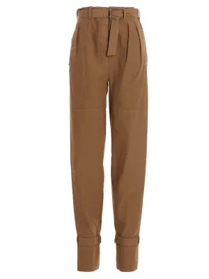 Lemaire Pleated Belted Pants