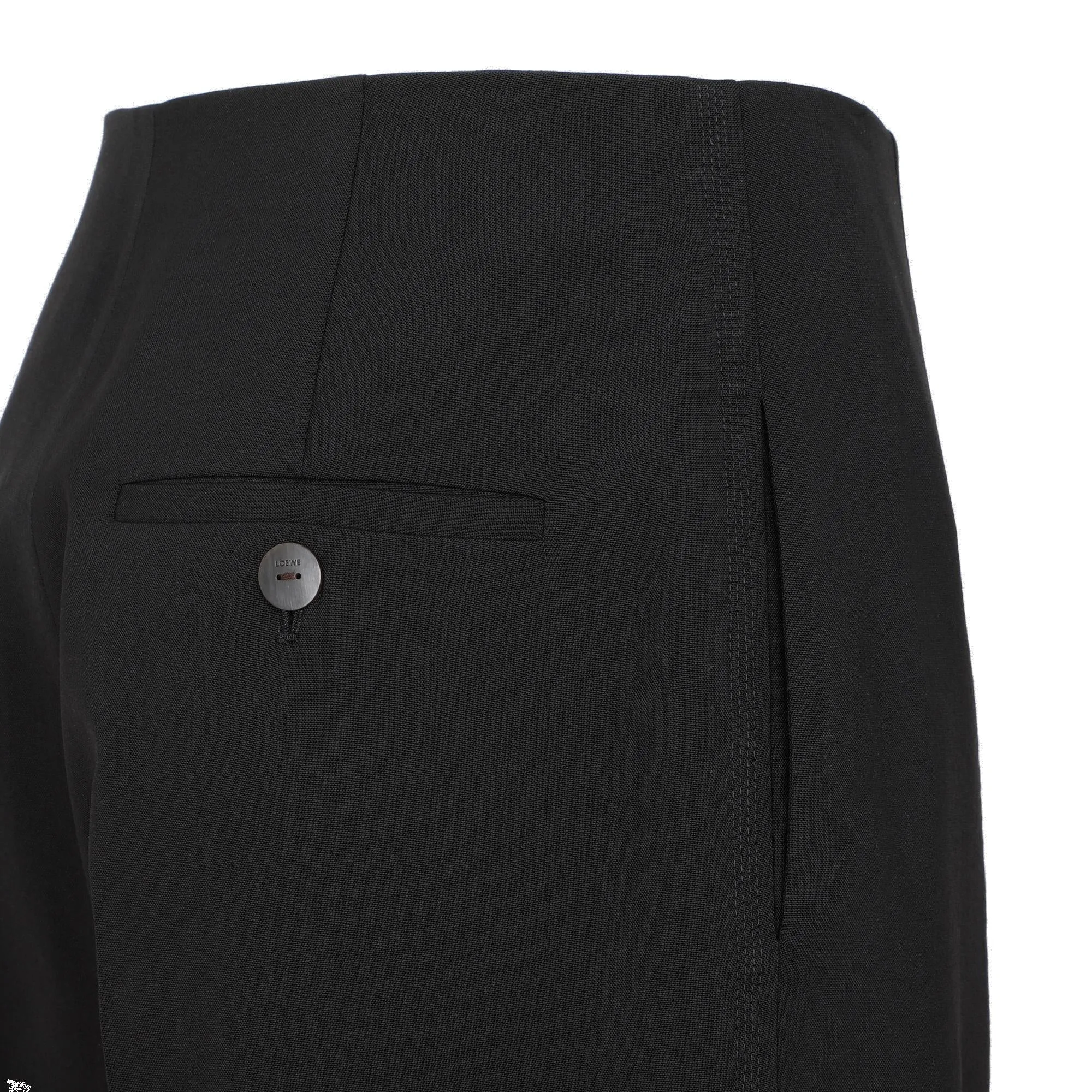 Loewe Pleated High Waist Trousers