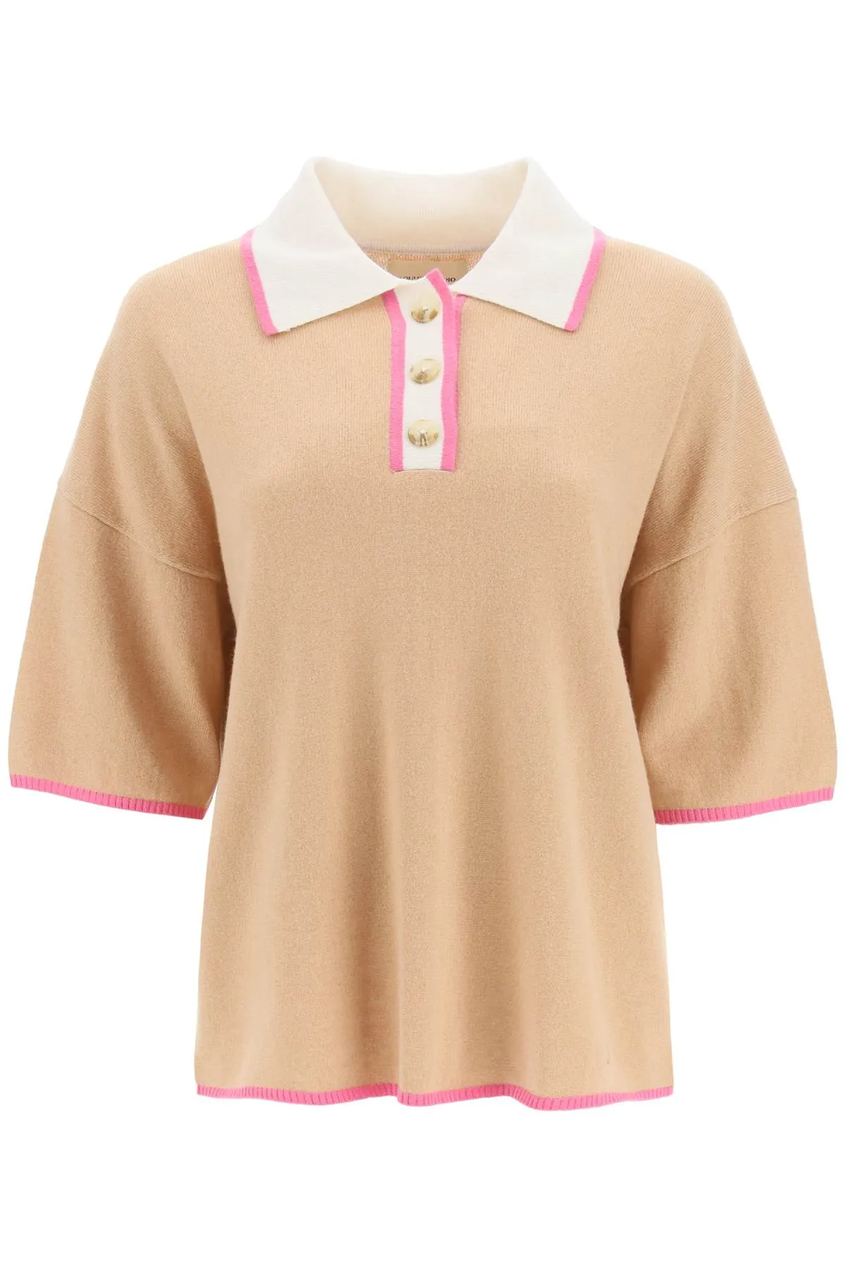 Loulou Studio Arun Knit Polo Shirt
