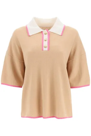 Loulou Studio Arun Knit Polo Shirt