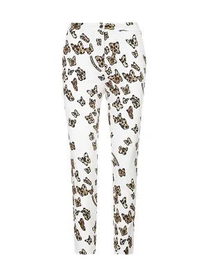 Love Moschino Butterfly Printed Skinny Pants