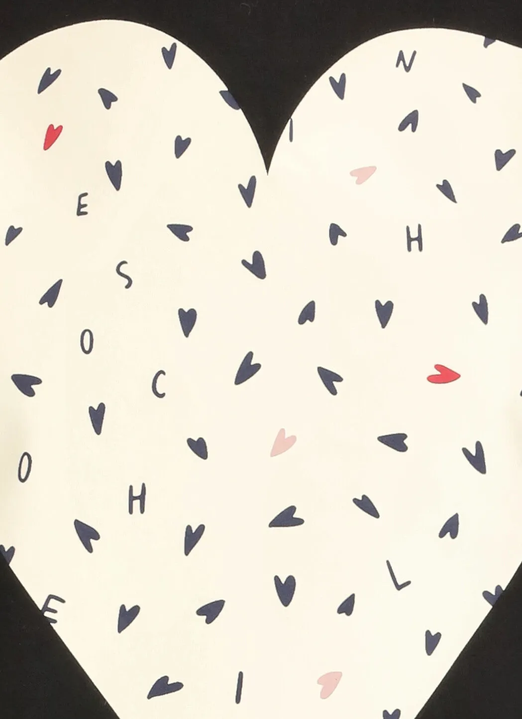Love Moschino Heart Crewmeck Sweater