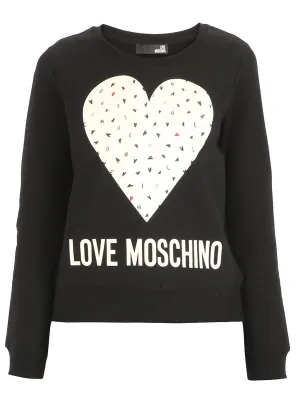 Love Moschino Heart Crewmeck Sweater
