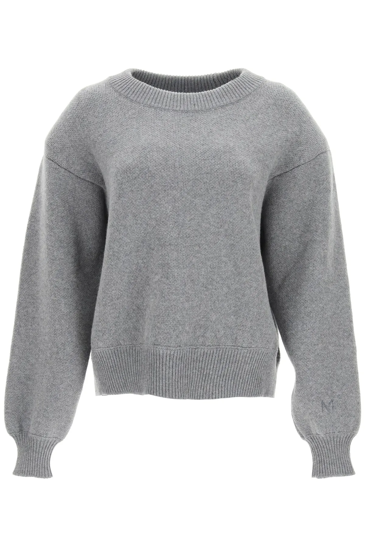 Magda Butrym Padded Shoulder Ribbed Sweater