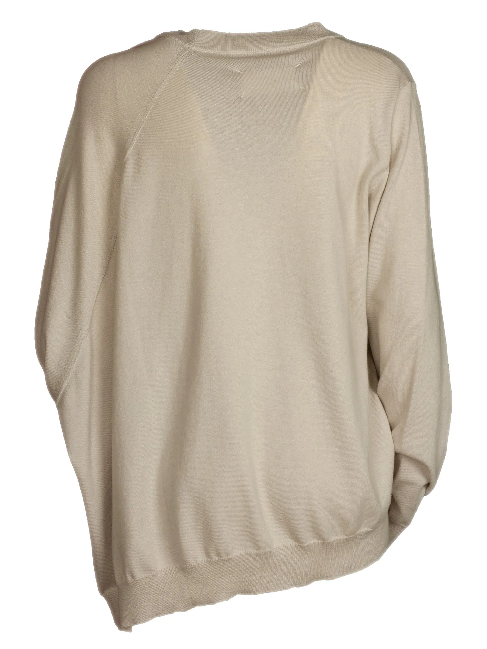 Maison Margiela Asymmetric Knit Cardigan