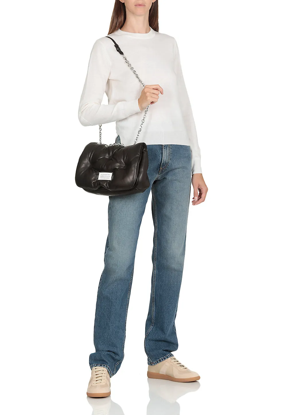 Maison Margiela Crewneck Fine-Knit Jumper