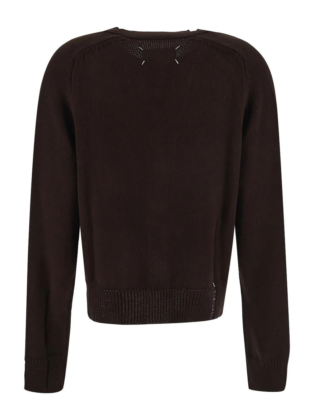 Maison Margiela Distressed Knit Cardigan