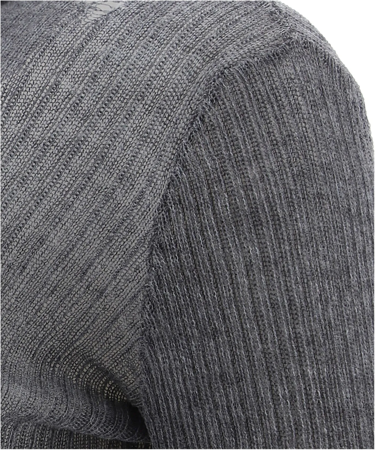 Maison Margiela High-Neck Ribbed Sweater