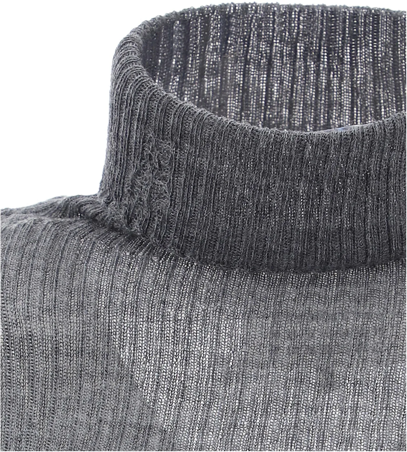 Maison Margiela High-Neck Ribbed Sweater