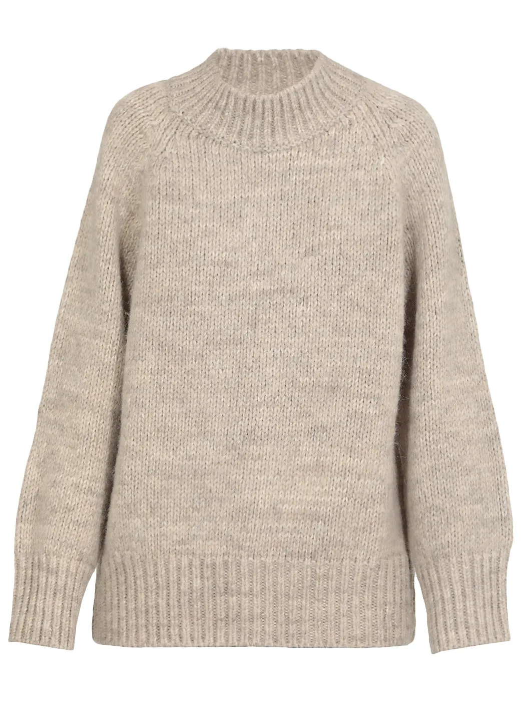Maison Margiela Ribbed Detail Knit Jumper