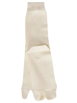 Maison Margiela Tabi Toe Ribbed Socks