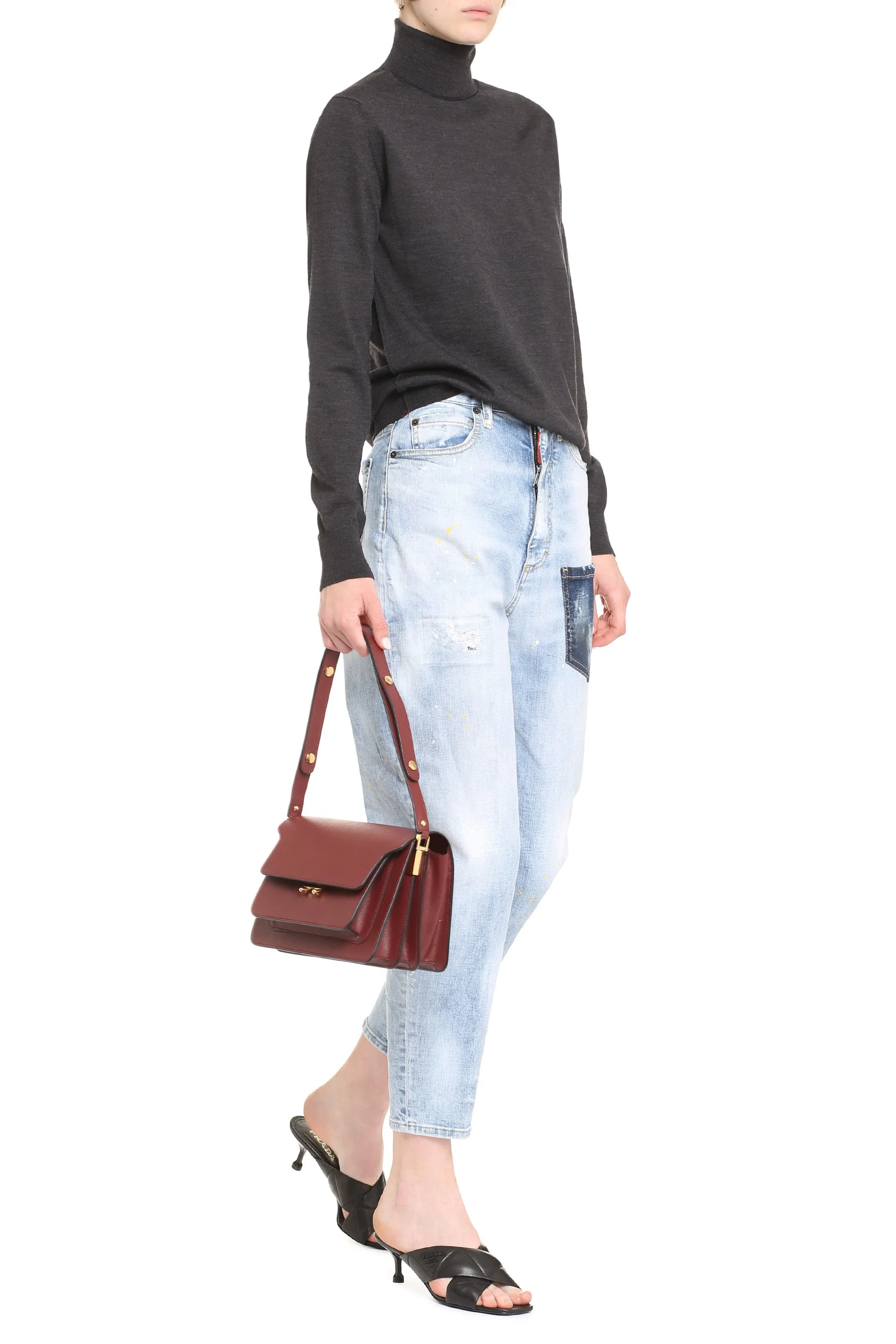 Maison Margiela Turtleneck Knit Jumper
