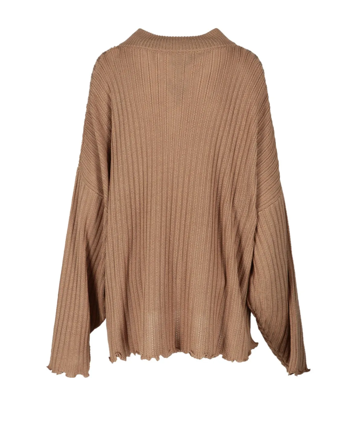 Maison Margiela Zipped Knit Cardigan