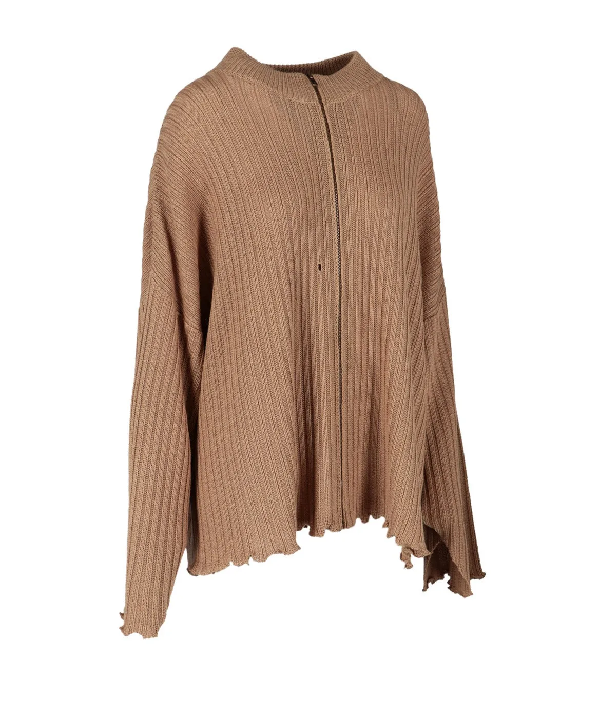 Maison Margiela Zipped Knit Cardigan