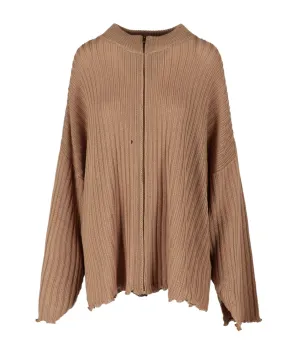 Maison Margiela Zipped Knit Cardigan