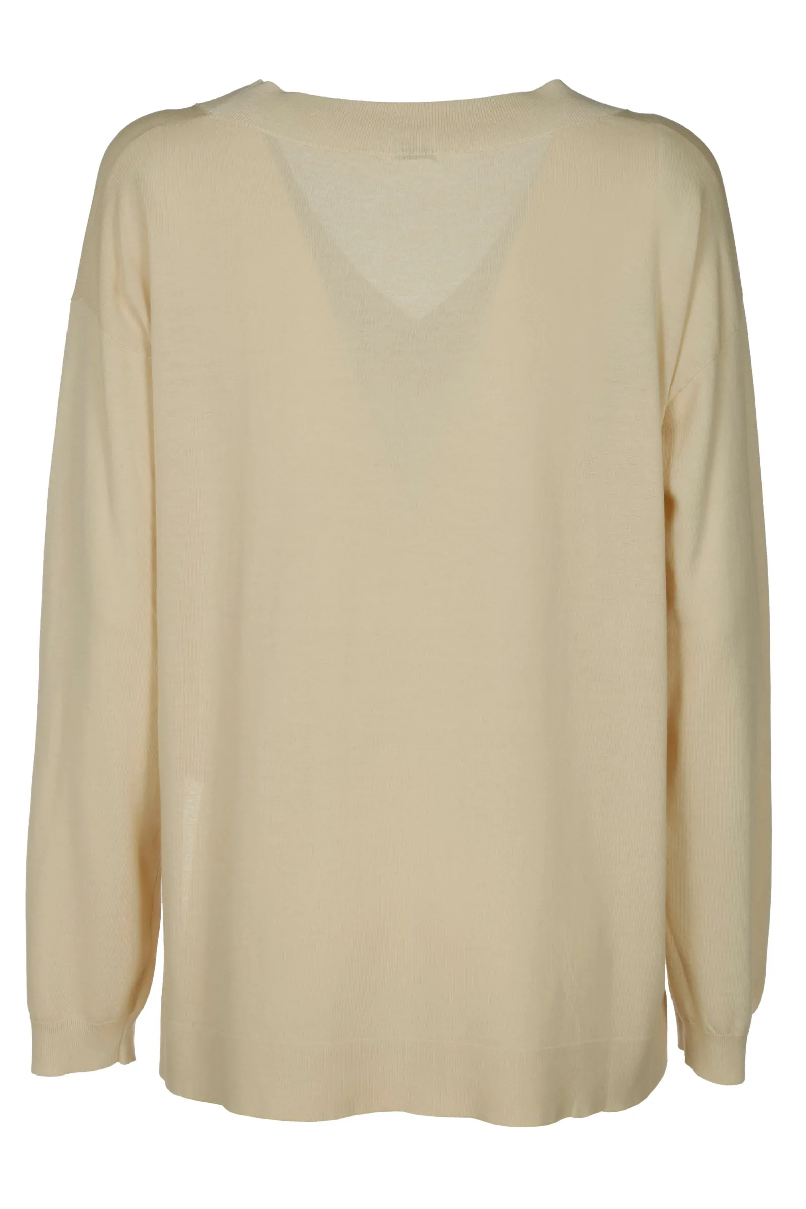 Malo V-Neck Long Sleeved Sweater