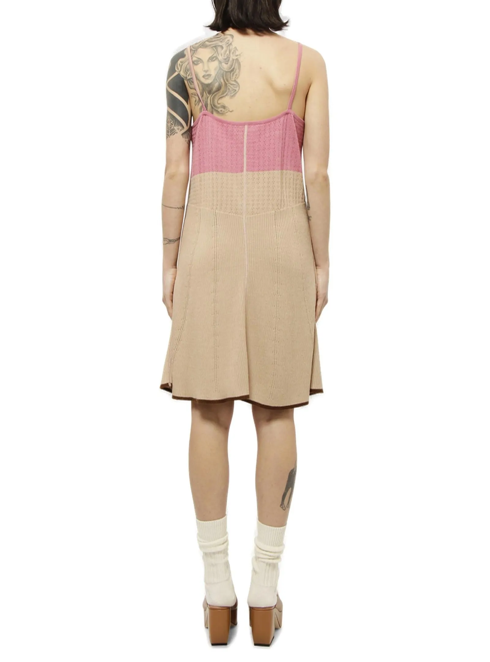 Marc Jacobs The Pointelle Knit Mini Dress