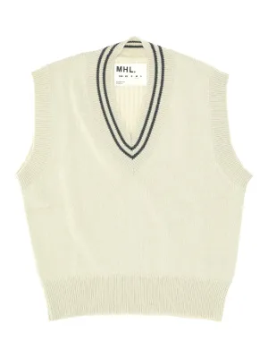 Margaret Howell V-Neck Sleeveless Sweater