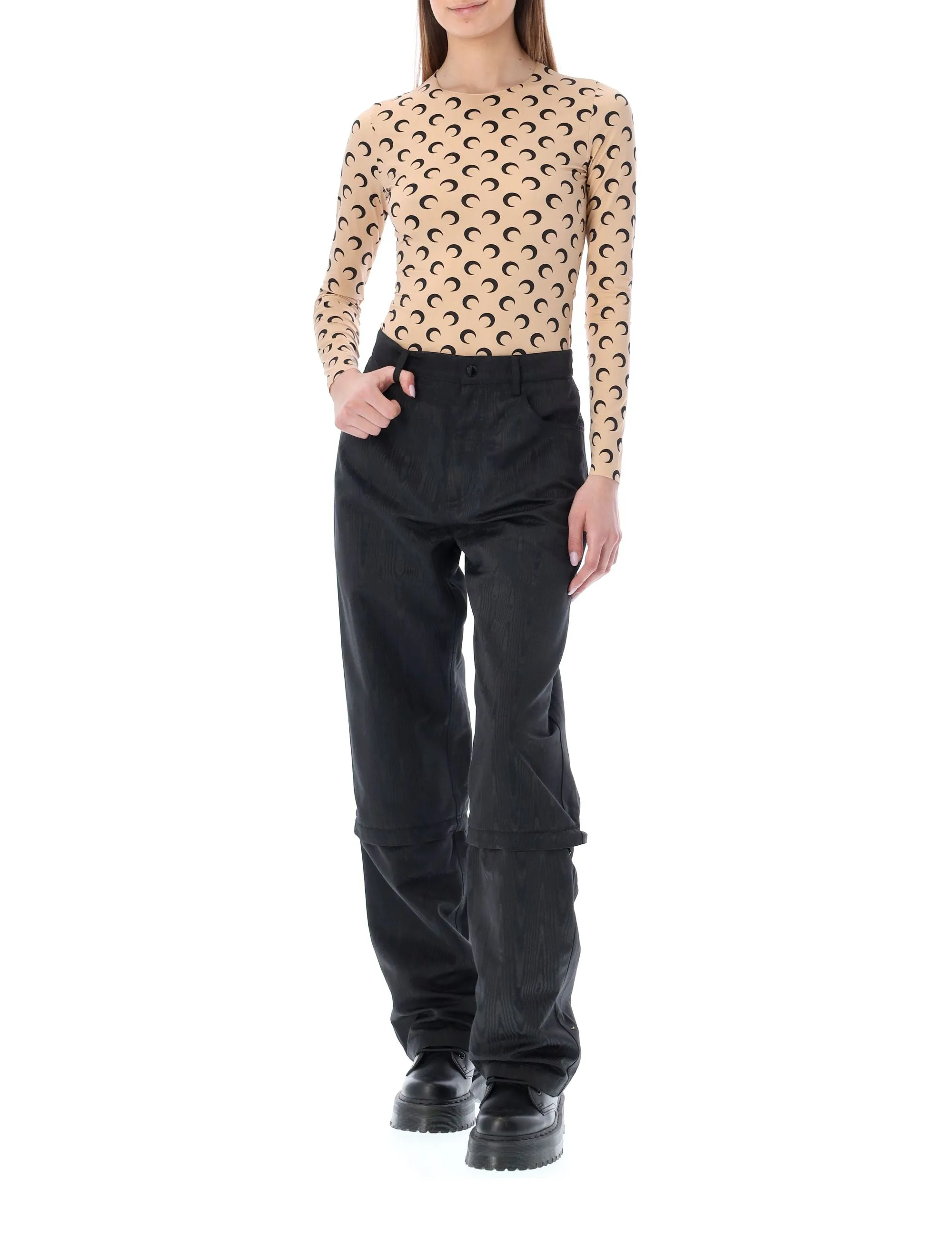 Marine Serre Detachable Monogram Trousers