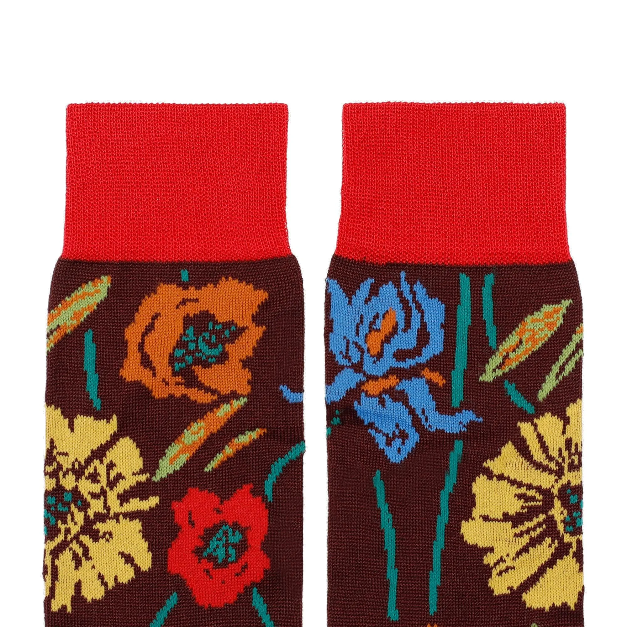 Marni Allover Floral Intarsia Socks