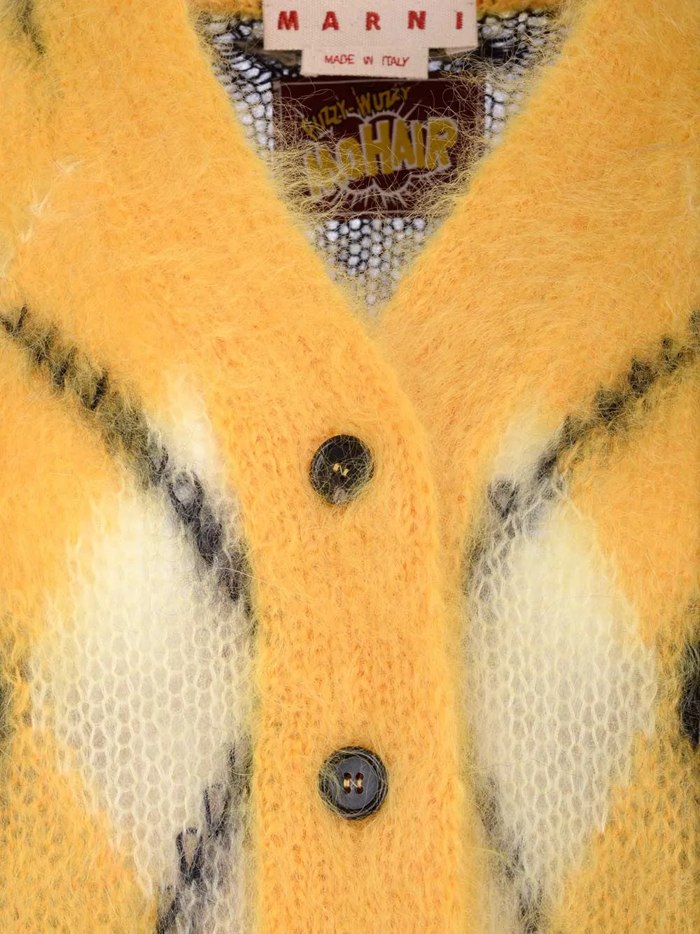 Marni Diamond Pattern Knit Cardigan